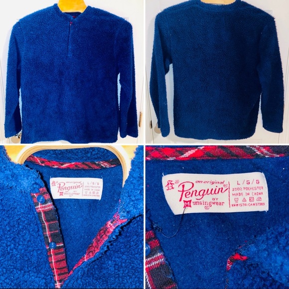 Penguin Women’s Large Blue Sweater - Picture 1 of 5